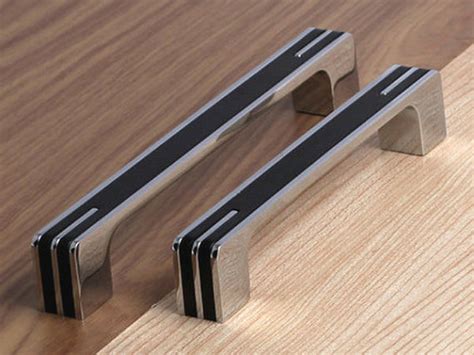 The word 'modular' is derived from the word modules which are standardized and independent units that can be used to construct a more complex structure. .3.75" 5" 6.3" Modern Silver Black Kitchen Cabinet Door Handles Dresser Pull Drawer Handle Pulls ...