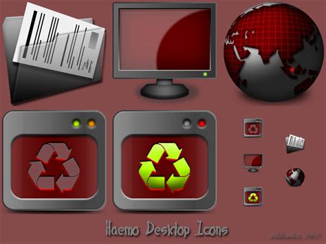 Haemo Desktop Icons By Oddbasket On Deviantart