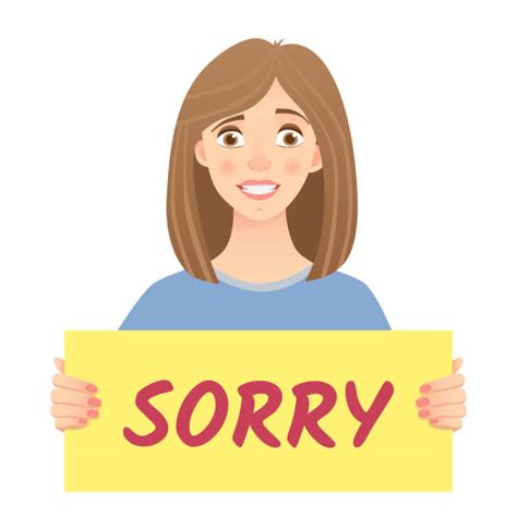 Apology Note Illustrations Royalty Free Vector Graphics And Clip Art