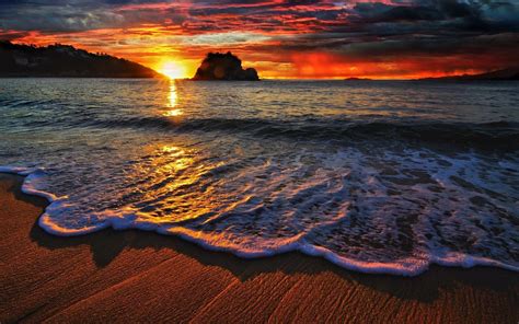 Sunset Beaches Wallpapers Wallpaper Cave