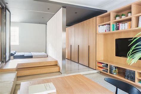 Tiny Apartment With Functional Design That Feels Open Yet Private
