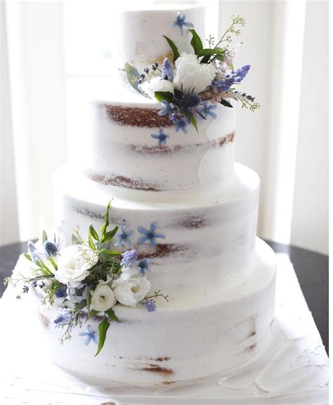 Dusty blue + dusty rose. Pin by Irene on Weddings | Wedding cakes, Dusty blue ...