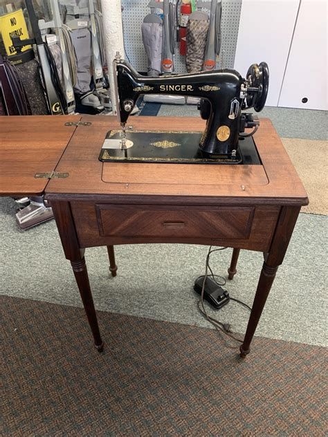 rebuilt vintage singer sewing machine