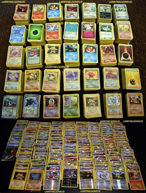 3500 Pokemon Cards Huge Lot Set Pikachu Holo Foil Promo 1st Energy No Reserve