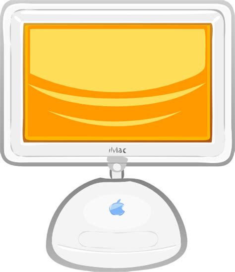 Macintosh Flat Panel Clip Art 116672 Free Svg Download 4 Vector