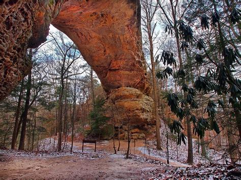 North Arch Twin Arches Big South Fork Tn South Fork Arches Goes