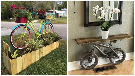 60 Ideas For Using An Old Bicycle And Its Spare Parts In The Decor Of