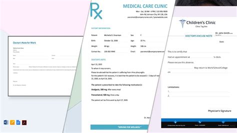 24 Free Fake Doctors Note Templates Edit And Download Onedesblog 42