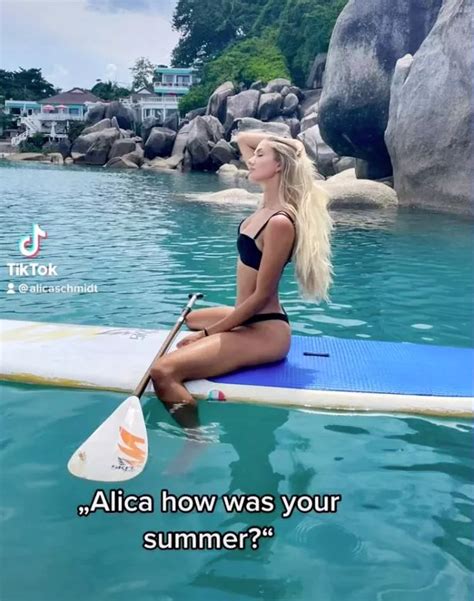 World S Sexiest Athlete Alica Schmidt Unveils Bikini Body And Paddles
