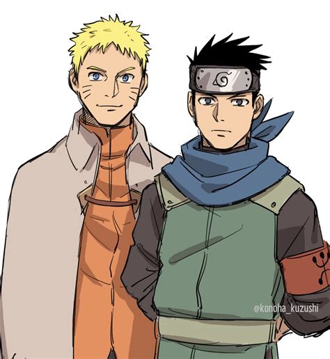 Uzumaki Naruto And Sarutobi Konohamaru Naruto And More Drawn By Konoha Kuzushi Danbooru