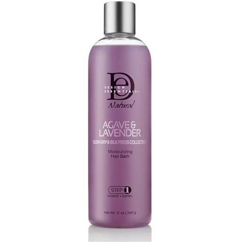 Design Essentials Agave And Lavender Moisturizing Hair Bath Blow Dry