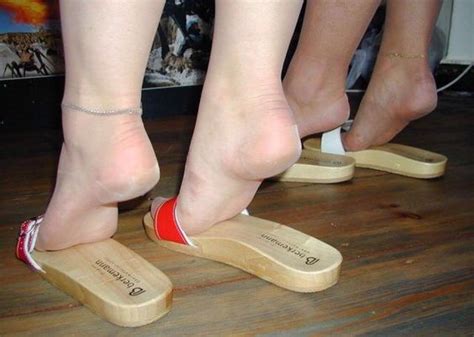 pin on sexy women feet in wood sandals