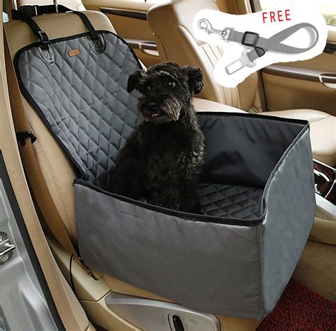 Pet Front Seat Cover Pet Booster Seat C #DogCarriersTravel | Dog car seat cover, Pet car seat 