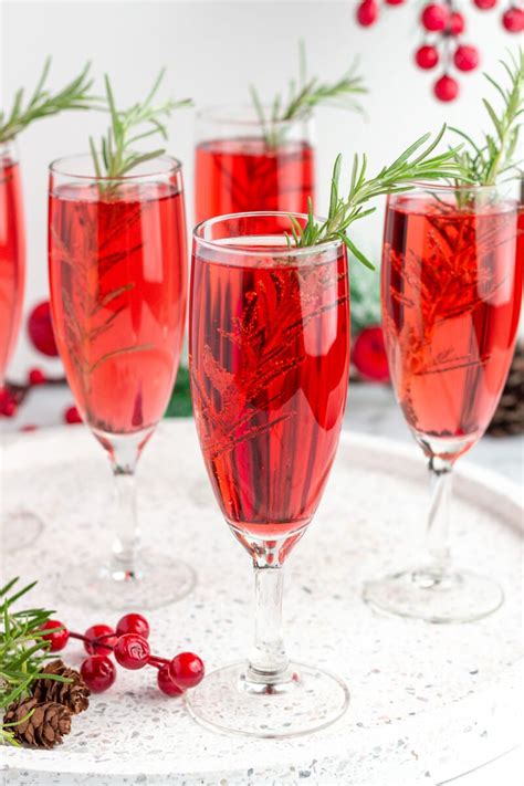 The Best Christmas Mocktails Easy Virgin Mimosas