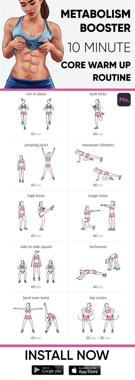 free 30 minute metabolic workout with abs workout plan without equipment