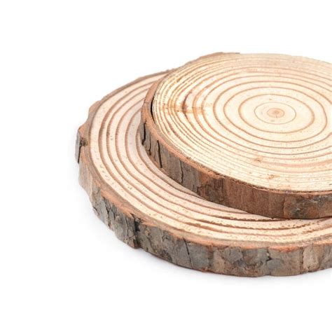 Wholesale Natural Round Wood Block Unfinished Unpainted