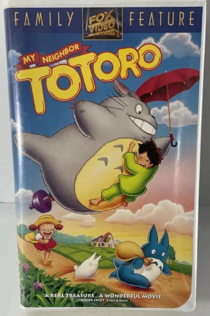 My Neighbor Totoro Vhs Miyazaki Clamshell Anime Manga Studio