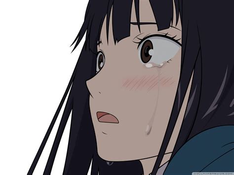 Sad Anime Girls 1080 X 1080 ~ Full Hd Wallpaper Sad Tears Dress Rose