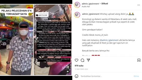 Viral Seorang Wanita Jadi Korban Pelecehan Seksual Pengunjung Mall Aksi Pelaku Terekam Kamera Cctv