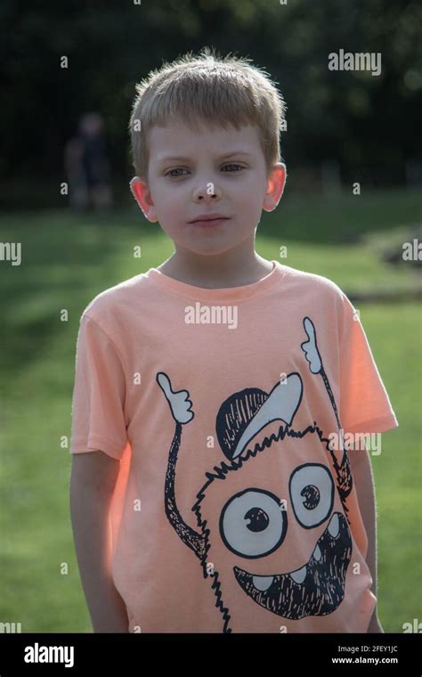 Young Boy Portrait Stock Photo Alamy