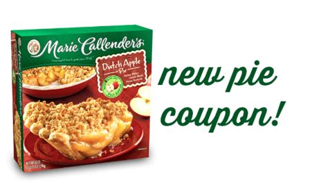 Marie Callenders Pie Coupon 269 Southern Savers