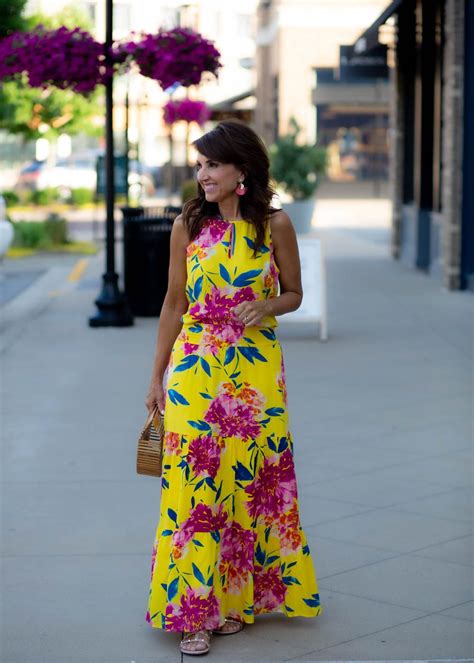 Colorful Maxi Dress For Summer Cyndi Spivey Colorful Maxi Dress