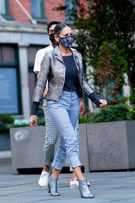 Sarah jessica parker at her sjp by sarah jessica parker store in new york 04/24/2021. SARAH JESSICA PARKER at Her Collection Shoe Store in New ...