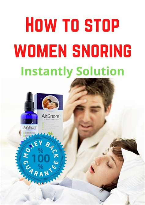 how to stop women snoringairsnore refers to over 80 000 people who sleep soundly at night just