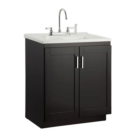 The sink has been made from this utility sink is an excellent choice because of it bringing practicality and convenience to the. Foremost Palmero 30 in. Laundry Vanity in Espresso and ...