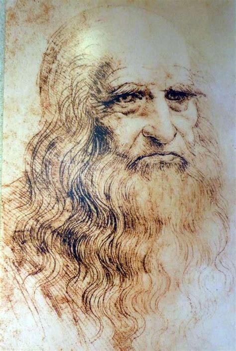 Self Portrait By Leonardo Da Vinci Картины эпохи ренессанса Картины