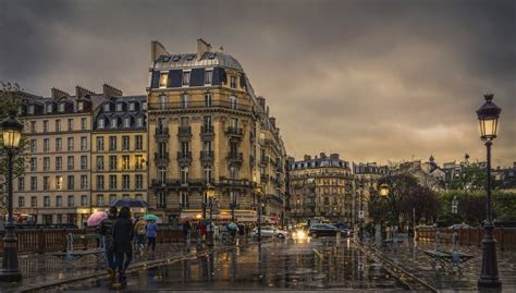 Rainy Afternoon In Paris Hd Wallpaper Background Image 2900x1650