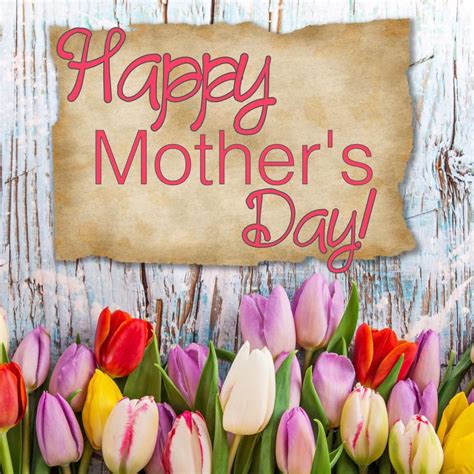 Pretty Happy Mothers Day Quote With Flowers Pictures Photos And
