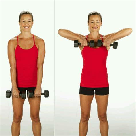 Upright Row To Shoulder Press Exercise How To Workout Trainer By