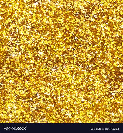 Glitter Shiny Gold Seamless Pattern Royalty Free Vector