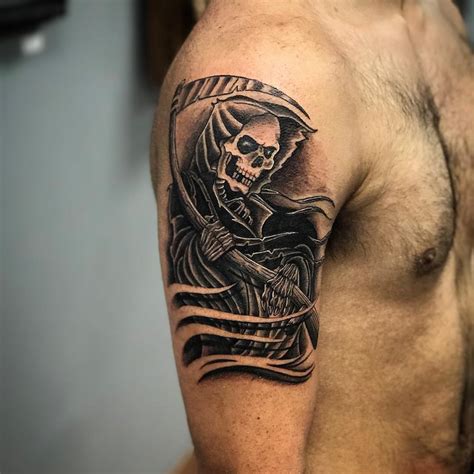 95 Best Grim Reaper Tattoo Designs And Meanings 2019