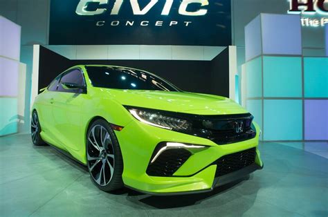 2016 Honda Civic Concept Makes Surprise Appearance In New York