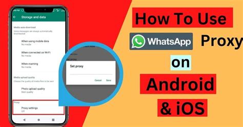 How To Use Whatsapp Proxy On Android And Ios