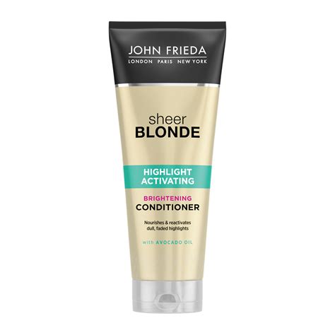 John Frieda Sheer Blonde Highlight Activating Brightening Conditioner 250ml Feelunique