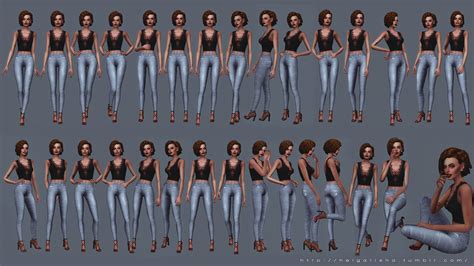 Ts4 Model Poses 17 Pose Pack And Cas Download Simfileshare Thesimsresource Eng You Will