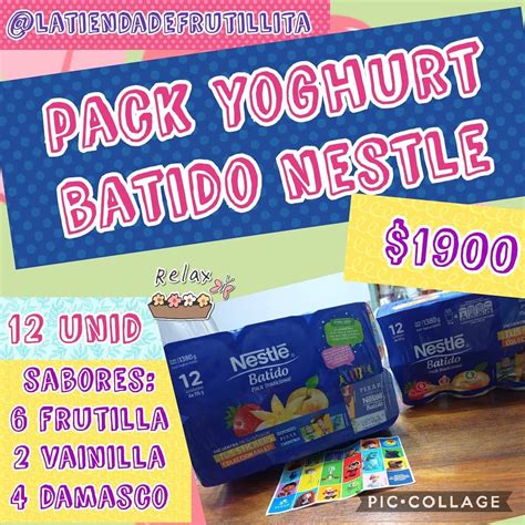 🤩 Rico Pack De Yoghurt Batido Latiendadefrutillita Facebook