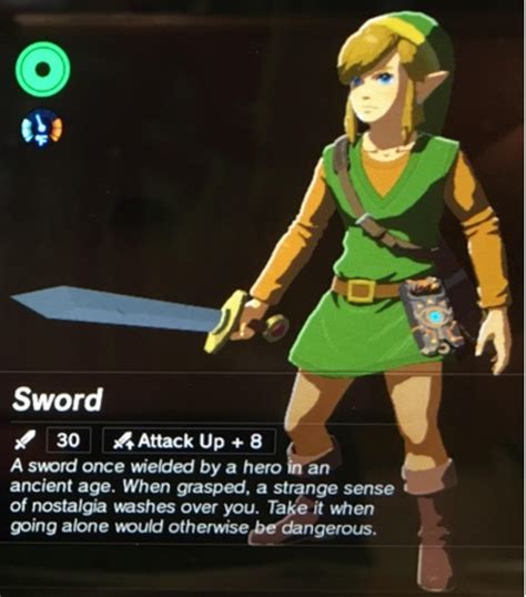 Sword Breath Of The Wild Zeldapedia Fandom
