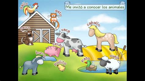 Speakers of spanish and english often interpret the same sound in different ways, so the onomatopoeia for common sounds often differ. The Farm - La granja - Calico Spanish Songs for Kids - YouTube