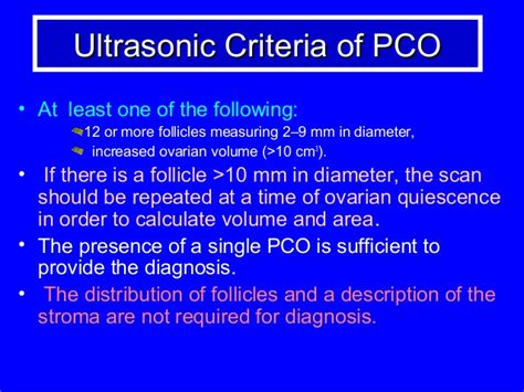 Rotterdam 2003 criteria).the proceedings of the conference noted that pcos could be diagnosed, after the exclusion of. Pcos current concepts dr rabi