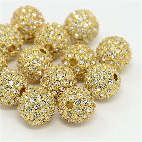 Wholesale Alloy Rhinestone Beads