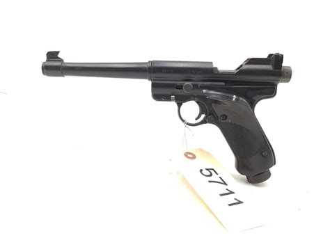 Crossman Mark Ii Target Single Shot 177 Cal Co2 Air Pistol With Holster