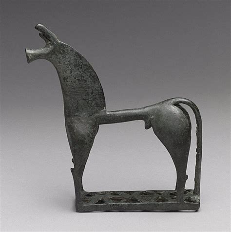 Bronze Horse Greek Geometric The Metropolitan Museum Of Art