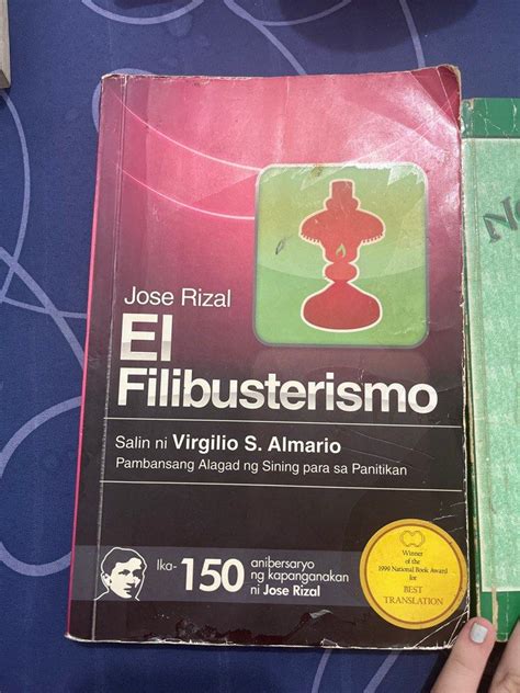 El Filibusterismo Ni Virgilio Almario Noli Me Tangere Grade Book