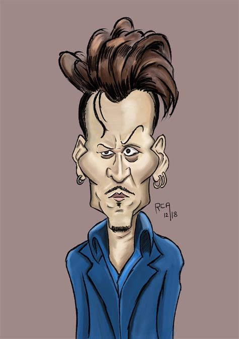 Johnny Depp By Me Rcaricatures