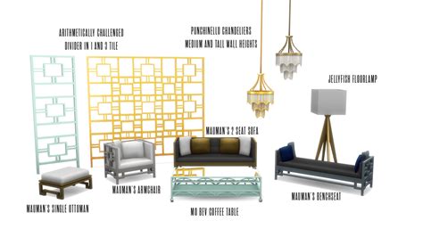 Peaces Place Sims 4 Vintage Glamour Living Room Sims 4 Muebles Sims