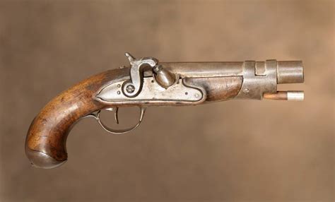 Civil War Pistol In Gun Rig Confederate Conversion